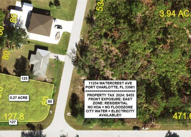 Property at 11254 Watercrest Ave, Port Charlotte, FL 33981