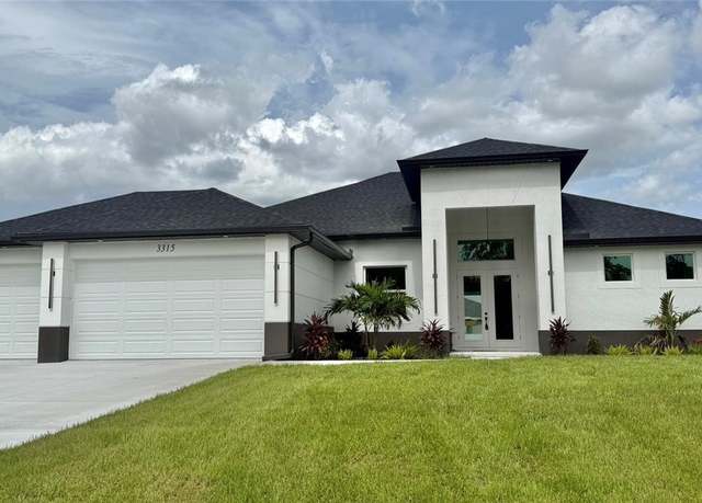 Property at 3315 Andalusia Blvd, Cape Coral, FL 33909, 3 beds, 3 baths