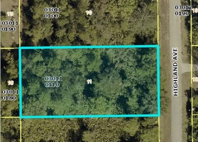 Property at 407 Highland Ave, Lehigh Acres, FL 33972