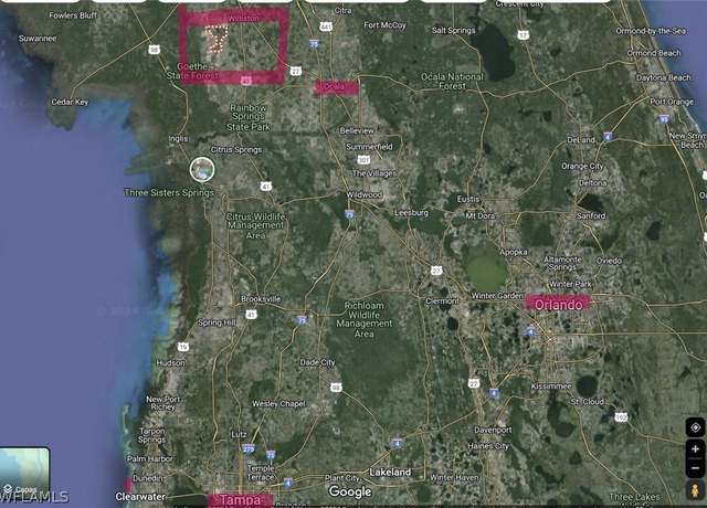 Property at 13-13-17 Williston Highlands, Bronson, FL 32621