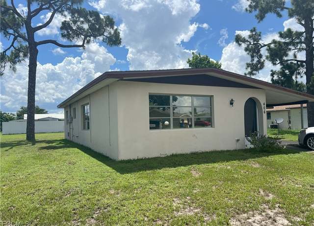 Property at 406 Morgan Cir S, Lehigh Acres, FL 33936, 2 beds, 1 bath