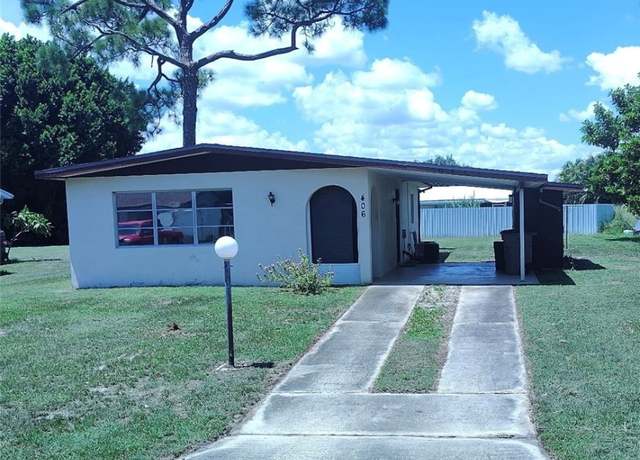 Property at 406 Morgan Cir S, Lehigh Acres, FL 33936, 2 beds, 1 bath