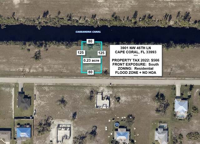 Property at 3901 NW 46th Ln, Cape Coral, FL 33993