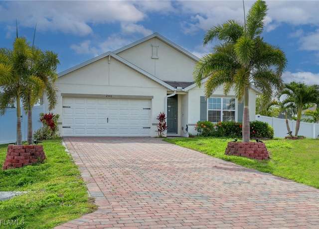 Property at 2505 NW 20th Pl, Cape Coral, FL 33993, 4 beds, 2 baths
