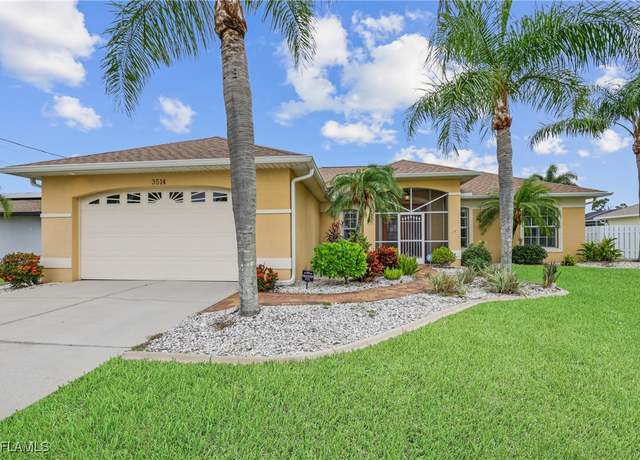 Property at 3514 SE 5th Pl, Cape Coral, FL 33904, 3 beds, 2 baths
