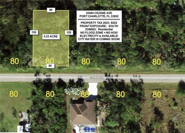 Property at 22484 Cezane Ave, Port Charlotte, FL 33952