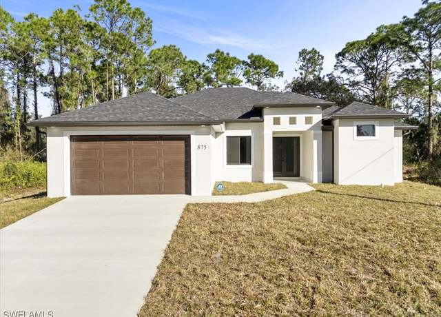 Property at 875 Kidvale St, Lehigh Acres, FL 33974, 4 beds, 3 baths