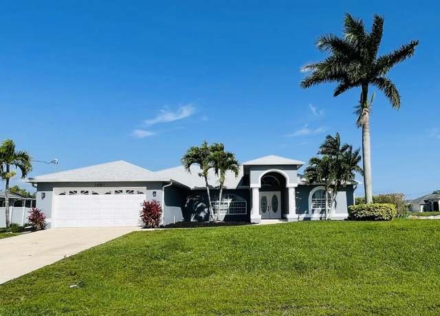 Property at 1401 SW 22nd Pl, Cape Coral, FL 33991, 3 beds, 2 baths