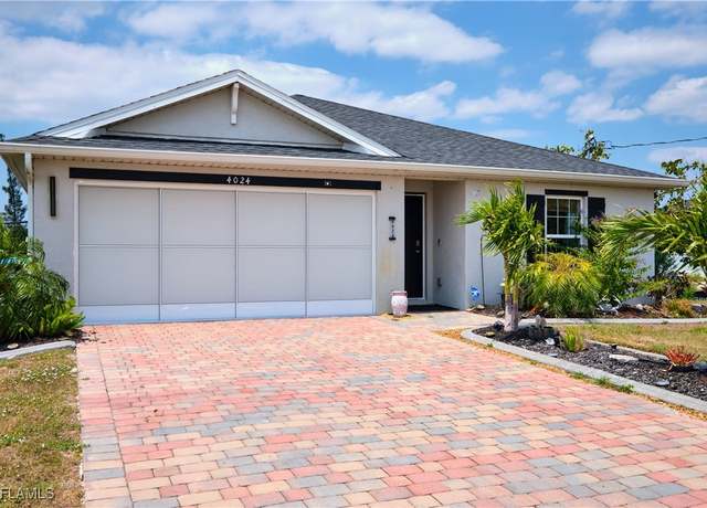 Property at 4024 NE 10th Ave, Cape Coral, FL 33909, 4 beds, 2 baths