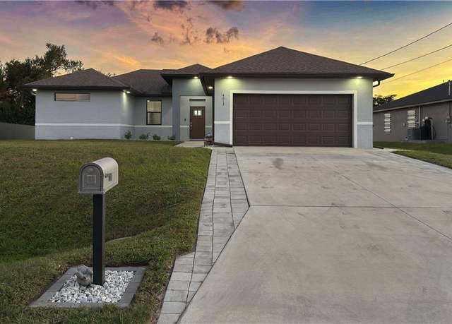 Property at 4013 6th St W, Lehigh Acres, FL 33971, 3 beds, 2 baths