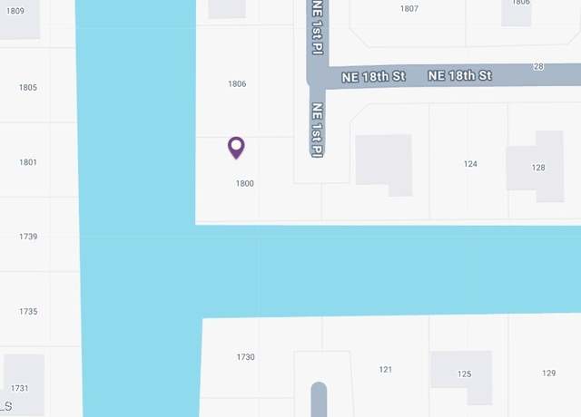 Property at 1800 NE 1st Pl, Cape Coral, FL 33909