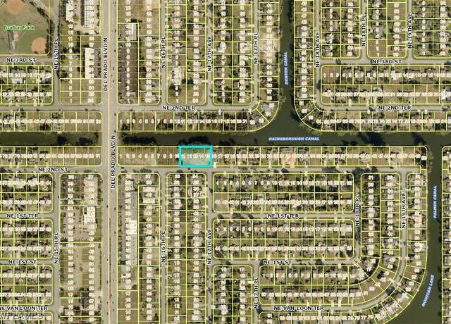 Property at 1625 NE 2nd St, Cape Coral, FL 33909