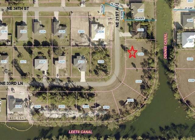 Property at 3339 NE 21st Ave, Cape Coral, FL 33909