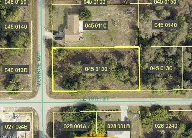 Property at 1900 Monroe Ave, Lehigh Acres, FL 33972