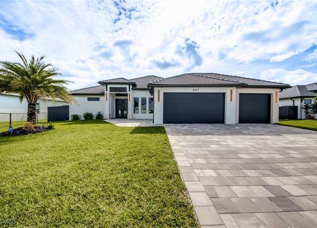 Property at 607 SW 18th Ct, Cape Coral, FL 33991, 3 beds, 3 baths