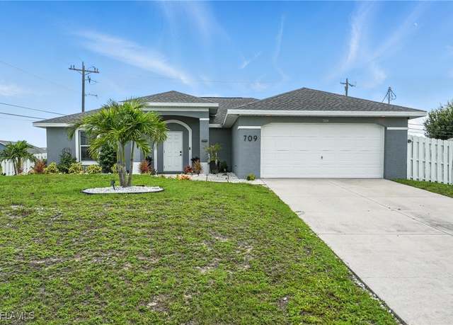 Property at 709 SW 27th St, Cape Coral, FL 33914, 3 beds, 2 baths