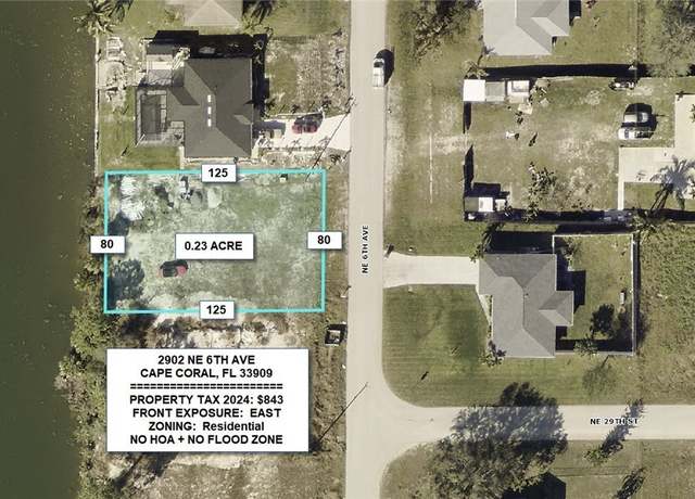 Property at 2902 NE 6th Ave, Cape Coral, FL 33909