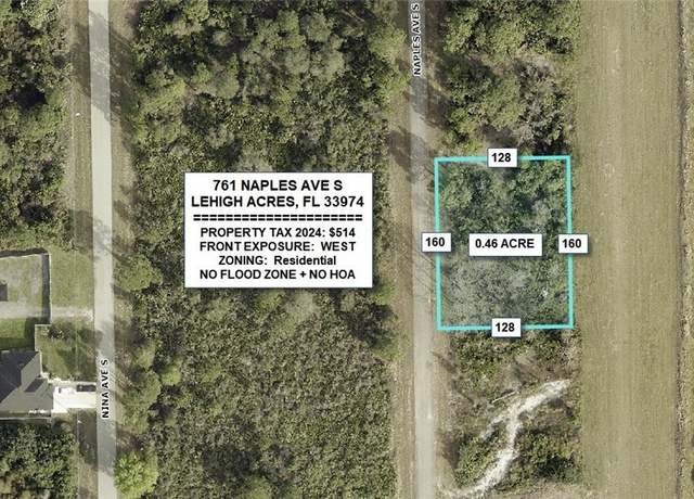 Property at 761 Naples Ave S, Lehigh Acres, FL 33974