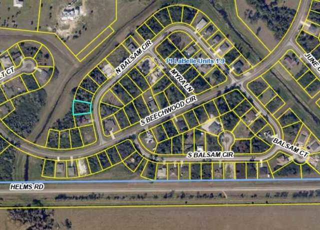 Property at 3005 N Balsam Cir, Labelle, FL 33935