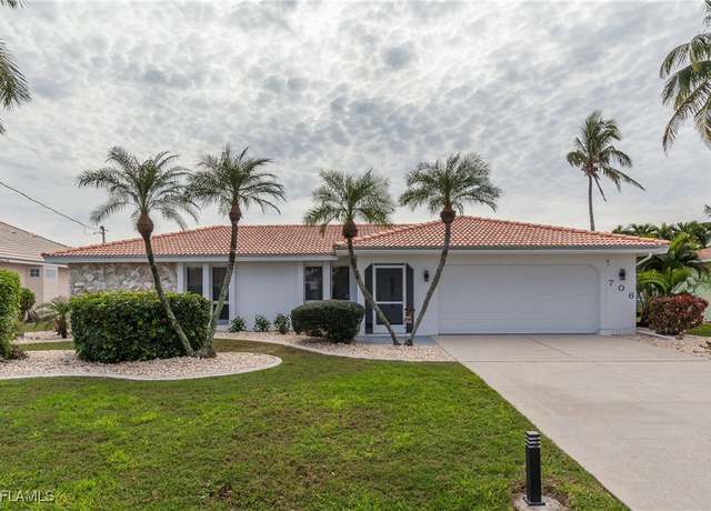 Property at 706 SW 52nd St, Cape Coral, FL 33914, 3 beds, 3 baths
