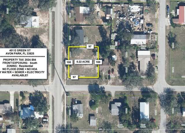 Property at 401 E Green St, Avon Park, FL 33825