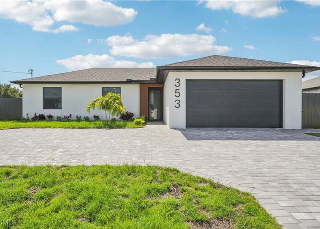 Property at 353 El Dorado Blvd S, Cape Coral, FL 33991, 3 beds, 2 baths