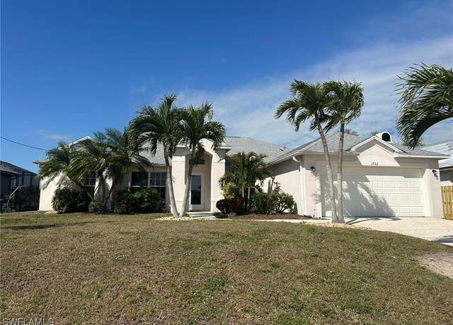 Property at 1722 NW 24th Pl, Cape Coral, FL 33993, 4 beds, 2 baths