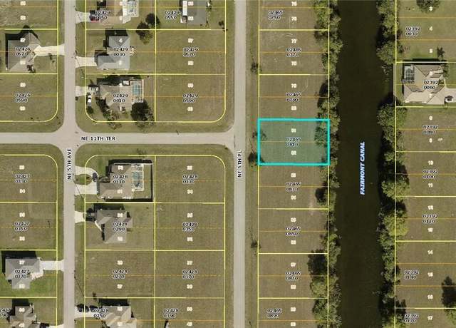 Property at 1109 NE 5th Pl, Cape Coral, FL 33909