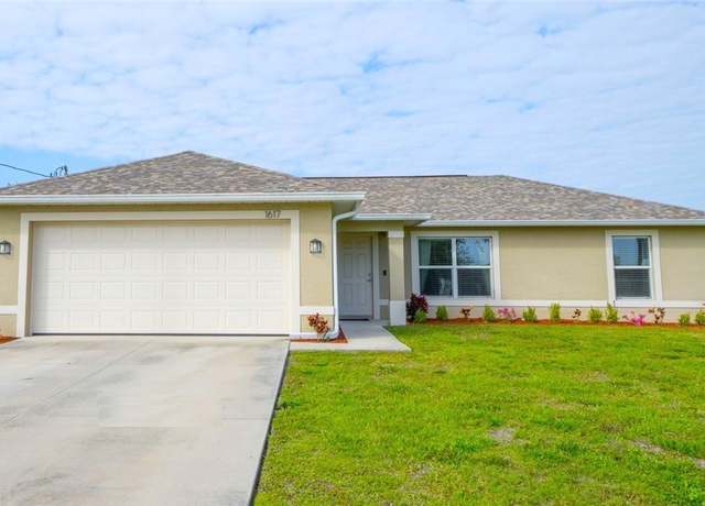 Property at 1617 SW 14th Ter, Cape Coral, FL 33991, 3 beds, 2 baths
