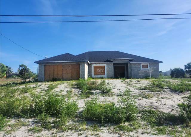 Property at 1517 NW 17th St, Cape Coral, FL 33993, 3 beds, 2 baths