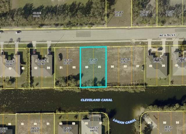 Property at 2104 NE 6th St, Cape Coral, FL 33909