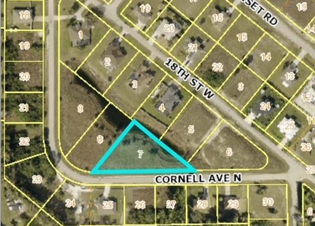 Property at 1710 Cornell Ave N, Lehigh Acres, FL 33971