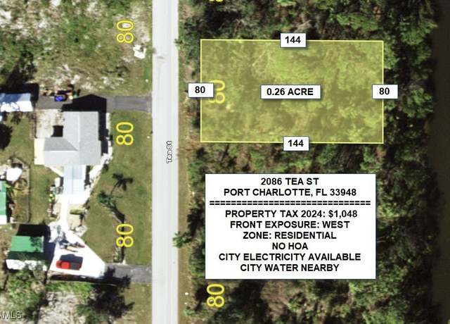 Property at 2086 Tea St, Port Charlotte, FL 33948
