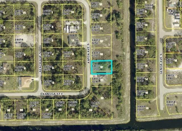Property at 629 Aspen Ave S, Lehigh Acres, FL 33974