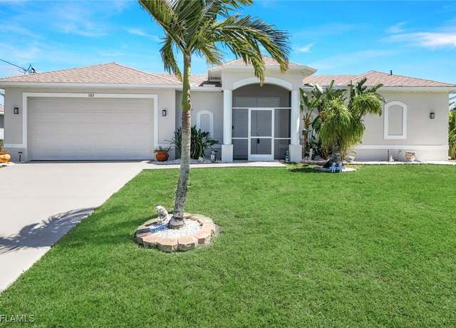 Property at 103 NW 33rd Ave, Cape Coral, FL 33993, 4 beds, 3 baths