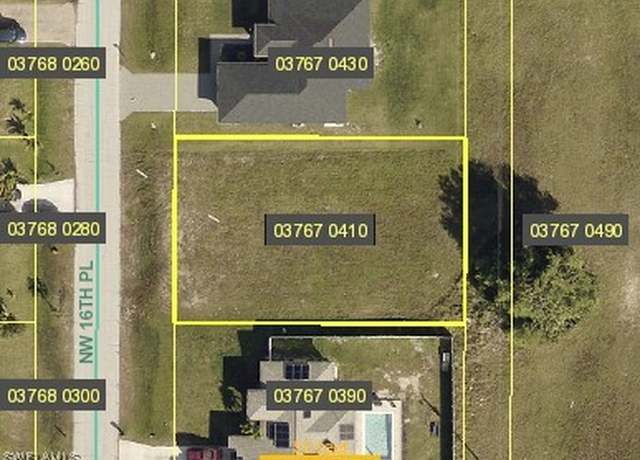 Property at 703 NW 16th Pl, Cape Coral, FL 33993
