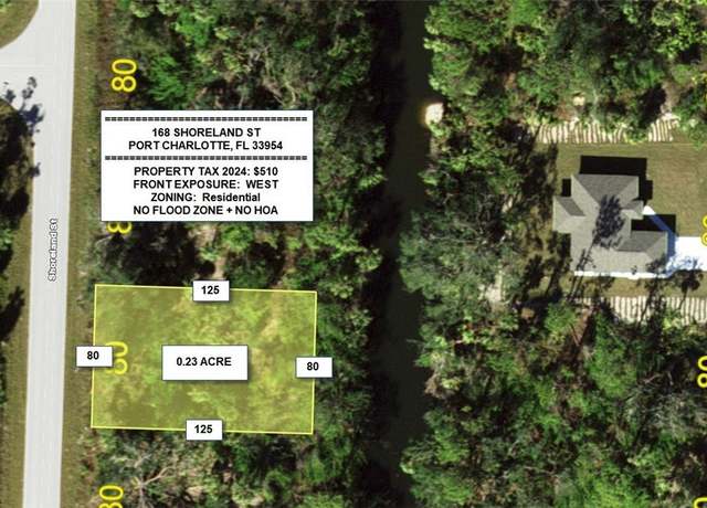 Property at 168 Shoreland St, Port Charlotte, FL 33954