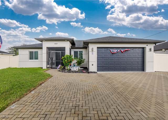 Property at 223 NW 4th Pl, Cape Coral, FL 33993, 3 beds, 2 baths