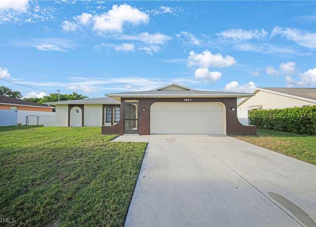 Property at 1813 Bolado Pkwy, Cape Coral, FL 33990, 3 beds, 2 baths
