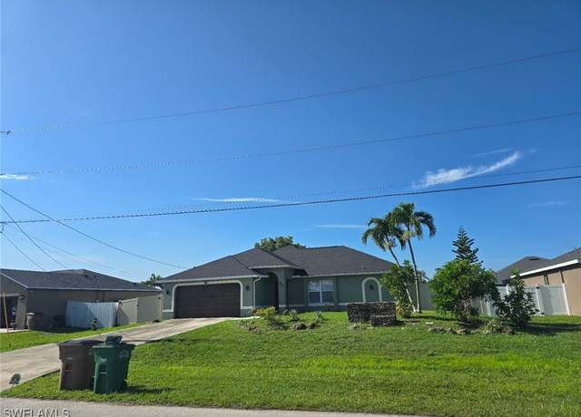 Property at 1614 SW 27th St, Cape Coral, FL 33914, 4 beds, 2 baths