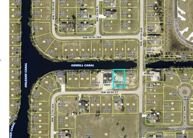Property at 3605 NW 40th St, Cape Coral, FL 33993