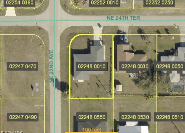 Property at 2202 NE 24th Ter, Cape Coral, FL 33909, 4 beds, 3 baths