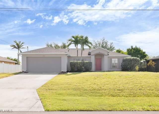 Property at 1401 NW 16th Pl, Cape Coral, FL 33993, 3 beds, 2 baths