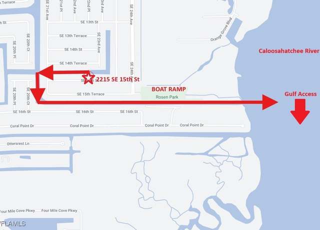Property at 2215 SE 15th St, Cape Coral, FL 33990, 4 beds, 2.5 baths
