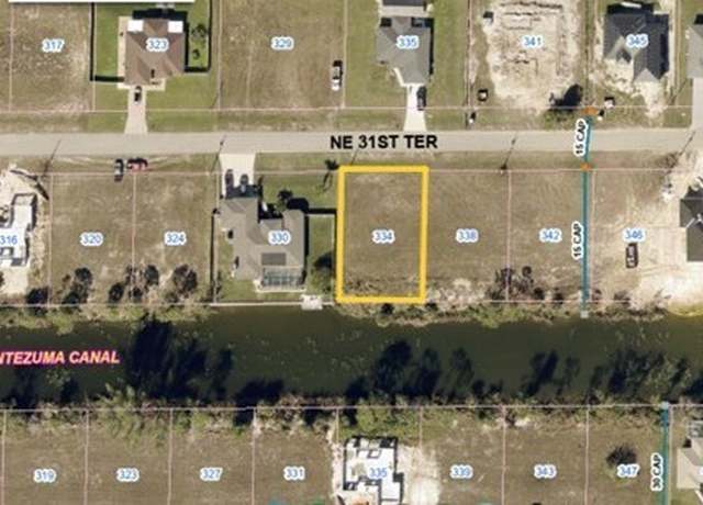 Property at 334 NE 31st Ter, Cape Coral, FL 33909