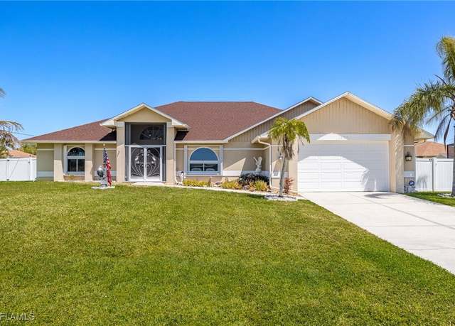 Property at 1625 SW 32nd St, Cape Coral, FL 33914, 4 beds, 3 baths