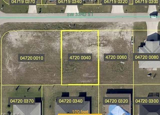 Property at 1718 SW 33rd St, Cape Coral, FL 33914