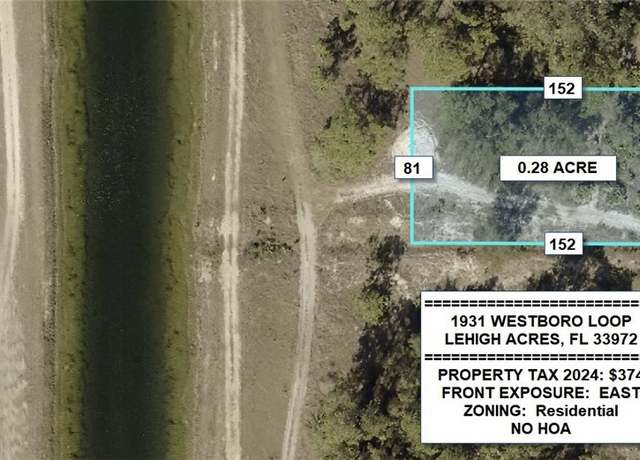 Property at 1931 Westboro Loop, Lehigh Acres, FL 33972