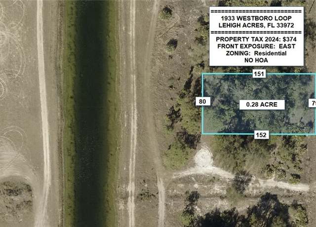 Property at 1933 Westboro Loop, Lehigh Acres, FL 33972