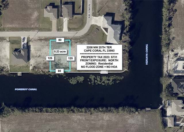 Property at 2208 NW 25th Ter, Cape Coral, FL 33993